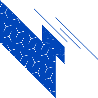 Data Projekt • Forme abstraite bleue