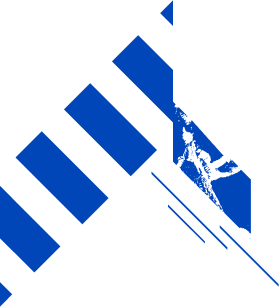 Data Projekt • Forme abstraite bleue