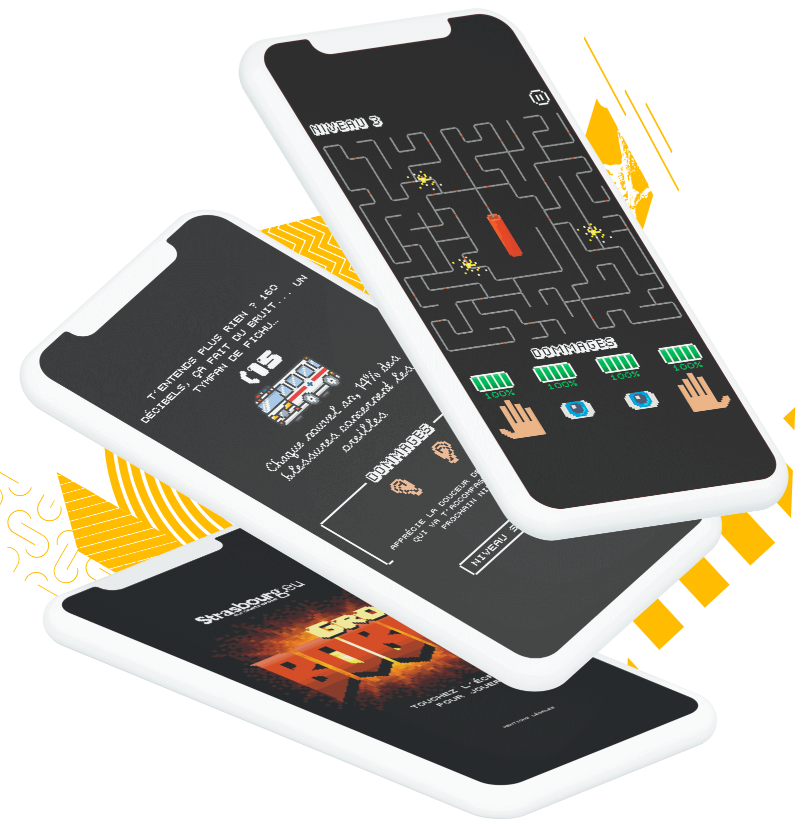 Eurométropole de Strasbourg, client de l'agence digitale Data Projekt - Création de site web wordpress, développement technique sur-mesure, casual game et application iOS & Androïd
