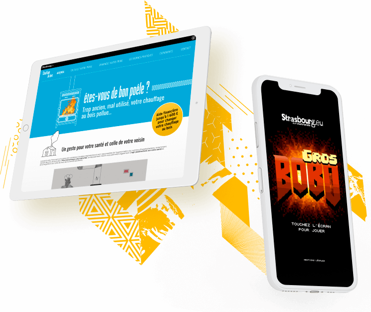 Eurométropole de Strasbourg, client de l'agence digitale Data Projekt - Création de site web wordpress, développement technique sur-mesure, casual game et application iOS & Androïd